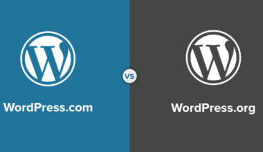 wordpress.org vs wordpress.com